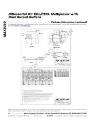 MAX9389EHJ+ Datasheet Page 10