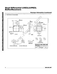 MAX9402EHJ+ Datasheet Page 12