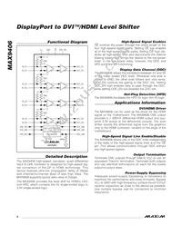 MAX9406ETM+T Datasheet Page 6