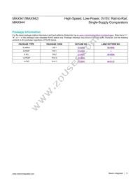 MAX942ESA+TG002 Datasheet Page 11