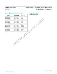 MAX944ESD+TG52 Datasheet Page 10