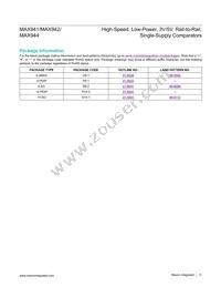 MAX944ESD+TG52 Datasheet Page 11