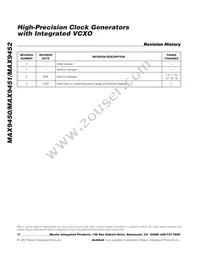 MAX9450EHJ+T Datasheet Page 18