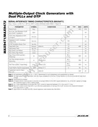 MAX9471ETP+T Datasheet Page 4