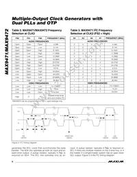 MAX9471ETP+T Datasheet Page 8