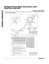 MAX9471ETP+T Datasheet Page 12