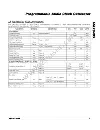 MAX9485ETP-T Datasheet Page 3