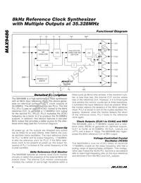 MAX9486EUG-T Datasheet Page 6