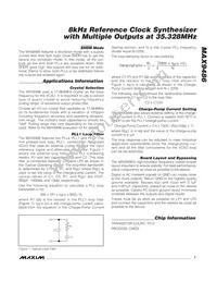 MAX9486EUG-T Datasheet Page 7