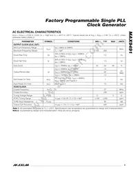 MAX9491ETP010+T Datasheet Page 3