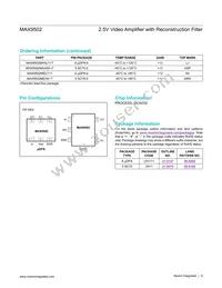 MAX9502GELT+ Datasheet Page 9