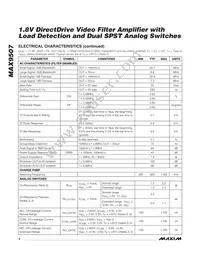 MAX9507ATE+T Datasheet Page 4