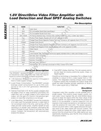 MAX9507ATE+T Datasheet Page 12
