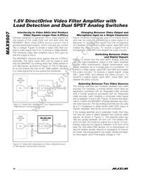 MAX9507ATE+T Datasheet Page 20