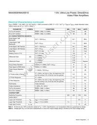 MAX9509ATA+T Datasheet Page 4