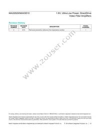 MAX9509ATA+T Datasheet Page 15