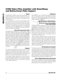 MAX9513ATE+ Datasheet Page 18