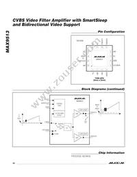 MAX9513ATE+ Datasheet Page 20