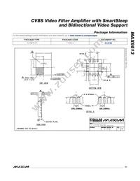 MAX9513ATE+ Datasheet Page 21