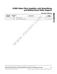 MAX9513ATE+ Datasheet Page 23