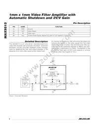 MAX9515ABS+T Datasheet Page 6