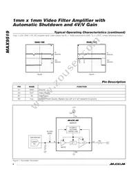 MAX9519ARS+T Datasheet Page 6