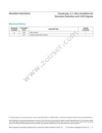 MAX9542AEE+T Datasheet Page 17