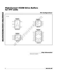 MAX9550EZK+T Datasheet Page 8