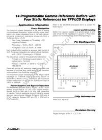 MAX9590ETU+ Datasheet Page 19