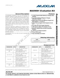 MAX9591ETU+T Cover