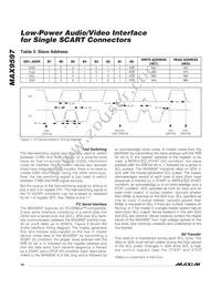 MAX9597CTI+T Datasheet Page 16