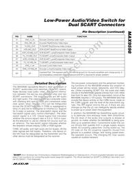 MAX9598CTL+T Datasheet Page 11