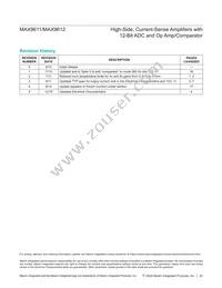 MAX9612AUB+T Datasheet Page 20