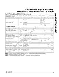 MAX9613AXT+T Datasheet Page 3