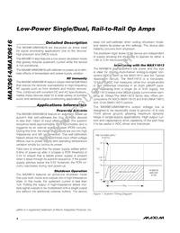 MAX9614AXT+T Datasheet Page 8