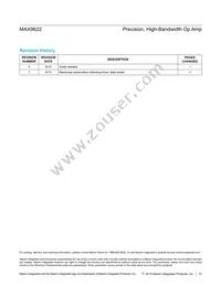 MAX9622AXK+ Datasheet Page 10