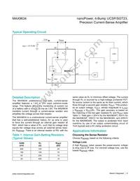 MAX9634WERS+T Datasheet Page 6