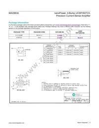 MAX9634WERS+T Datasheet Page 9