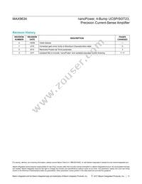 MAX9634WERS+T Datasheet Page 11