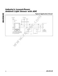 MAX9635ESA+ Datasheet Page 18