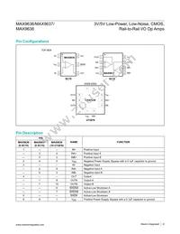 MAX9636C/D+ Datasheet Page 8