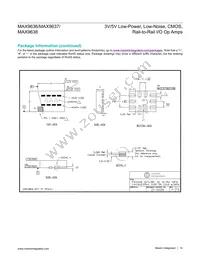 MAX9636C/D+ Datasheet Page 14