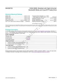 MAX96705GTJ/V+T Datasheet Page 6