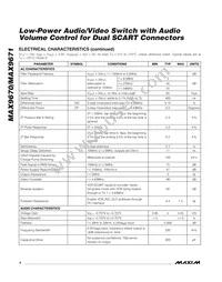 MAX9670CTL+T Datasheet Page 4