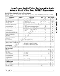 MAX9670CTL+T Datasheet Page 5