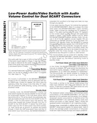 MAX9670CTL+T Datasheet Page 22