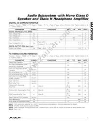 MAX97000EWA+T Datasheet Page 9