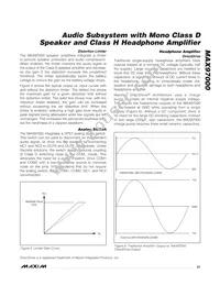 MAX97000EWA+T Datasheet Page 21