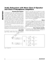 MAX97001EWP+ Datasheet Page 18