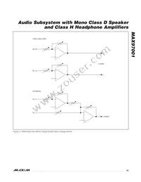 MAX97001EWP+ Datasheet Page 19